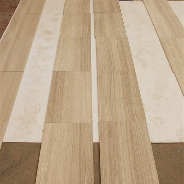 coffee wood vein marble tiles